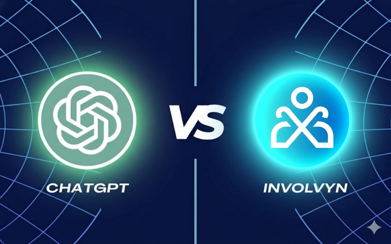 Involvyn vs ChatGPT: Why General AI Isn't Enough for Business Teams